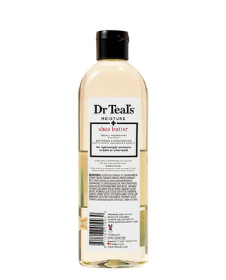 Dr. Teal's Moisturizing Bath Body Oil Ultra Rich Shea Butter Essential Oil 260ml