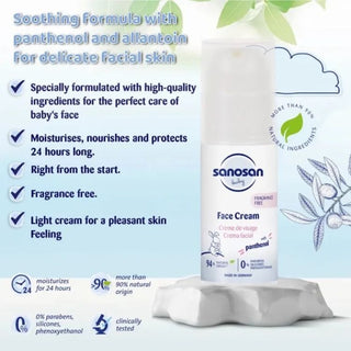 Sanosan Baby Panthenol Face Cream, 50ml