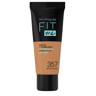 Maybelline Fit Me+Poreless Foundation Spiced 357