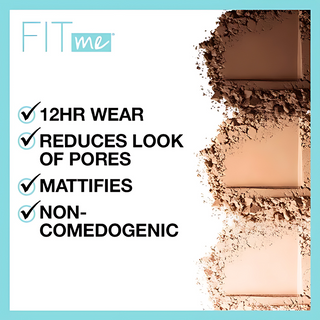 Maybelline Fit Me Matte + Poreless Powder in shade 220 Natural Beige.