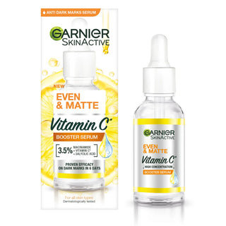 Garnier SkinActive Even and Matte Vitamin C Booster Serum, 30ml