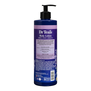 Dr Teal's Sleep Body Lotion with Melatonin, Lavender & Chamomile Essential Oils, 532ml