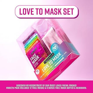 Freeman Love To Mask Variety Pack Peel Off Mask 12Pcs