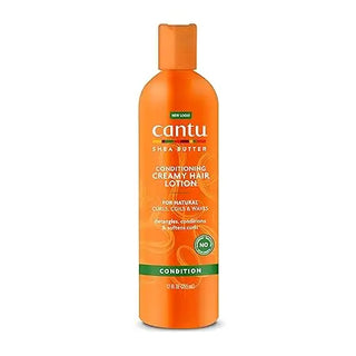 Cantu Shea Butter Conditioning Creamy Hair Lotion for Natural curls, coil, curls & waves 355ML