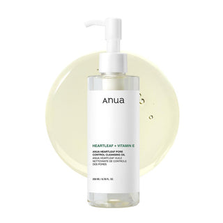 Anua Heartleaf Pore Control Cleansing Oil for Face, Makeup Blackhead Remover, Korean Skin Care, 200ml