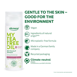 Alkmene My Tea Tree Oil Anti-Dandruff Shampoo, 200ml