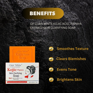 Claire White Kojic Papaya Skin Clarifying Soap 200ml