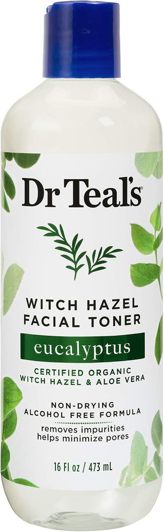 Teal’s Witch Hazel Facial Toner, Eucalyptus & Aloe Vera,473ml