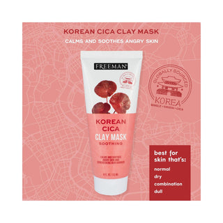 Freeman Korean Cica Clay Mask Soothing 175ml