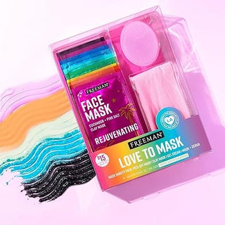Freeman Love To Mask Variety Pack Peel Off Mask 12Pcs