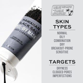 Freeman Hawaiian Black Salt Peel Off Mask 175ml