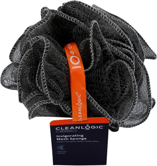Cleanlogic Purifying Charcoal Mesh Bath Sponge.