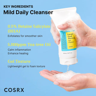 COSRX Low pH Good Morning Gel Face Cleanser 150ml