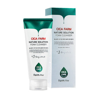Farmstay Cica Farm Nature Solution Foam Cleanser 180ml