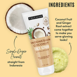 Freeman Indonesian coconut Face Mask & Scrub 175m