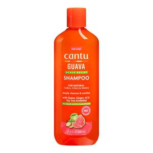 Cantu Guava Scalp Relief Shampoo, for Natural Curls, Coils & Waves, 400ml