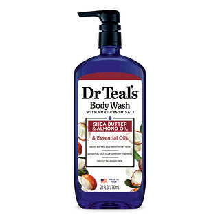 Dr Teal's Shea Butter & Almond Oil Body Wash with Essential Oils - 710ml