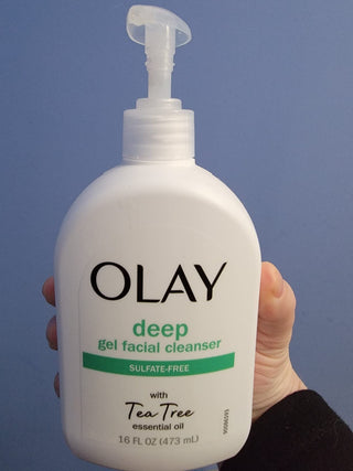Olay Deep Gel Cleanser With Tea Tree Essential Oil, 473ml