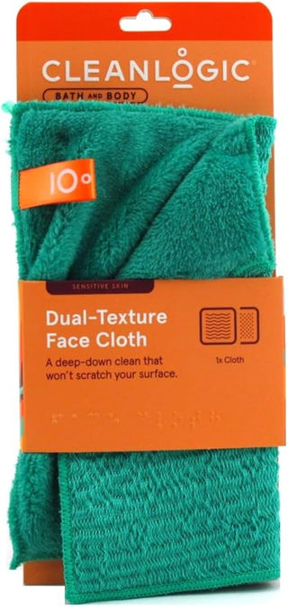 Clean Logic Bath & Body Dual Texture Face Cloth