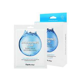 Farmstay Hyaluronic Acid Super Aqua Soothing Mask