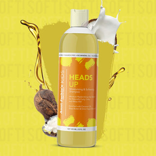 Aunt Jackie'S Heads Up Kids moisturizing & softening shampoo 355ml