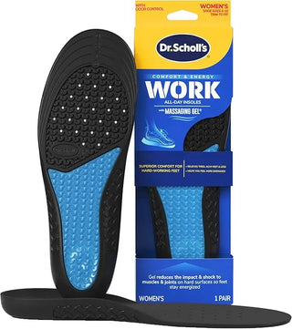 Dr. Scholl's Comfort & Energy Work Gel Men's She Sizes 8-14 Trim to fit
