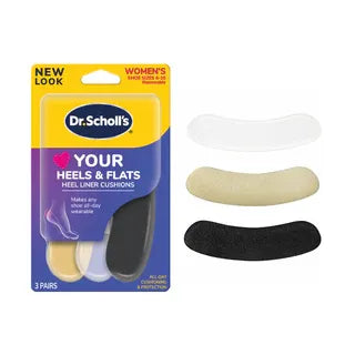 Dr. Scholl's Heels & Flats Heel Liner Cushions