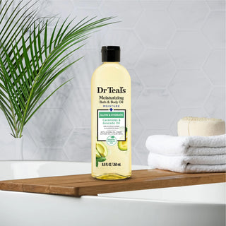 Dr. Teal's Glow & Hydrate Moisturizing Bath & Body Oil, 260ml