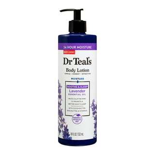 Dr Teals Soothe and Sleep Lavender Essential oil Body lotion, 532ml