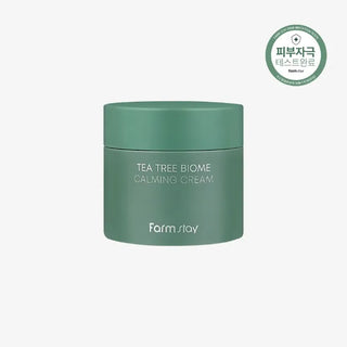 Farmstay Tea Tree Biome Calm Cream, 80ml