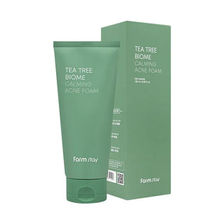 Farmstay Tea Tree Biome Calm Acne Foam, 180ml