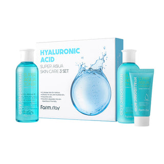 Farmstay Hyaluronic Acid Multi Aqua Toner 500ml for skin hydration and brightening