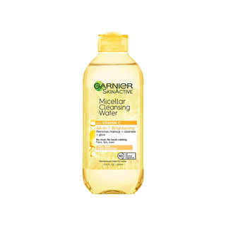 Garnier Micellar Water with Vitamin C, Facial Cleanser & Makeup Remover - 400mL