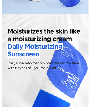 Isntree Hyaluronic Acid Watery Sun Gel SPF50 PA++++ for effective sun protection