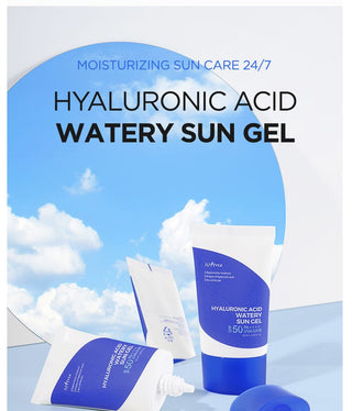 Isntree Hyaluronic Acid Watery Sun Gel SPF50 PA++++ for effective sun protection