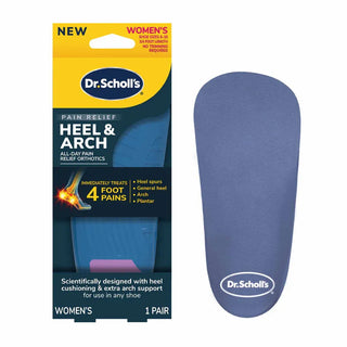 Dr. Scholl's Heel & Arch Pain Relief WomenDr. Scholl's® Heel & Arch All-Day Pain Relief Orthotics, Women's 6-10, 1 Pair,
