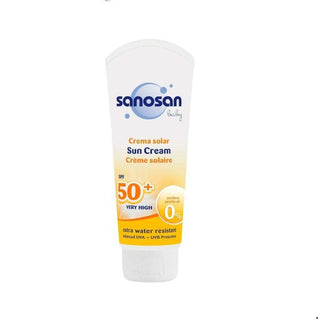 Sanosan 50 Plus Baby Sunscreen Cream, 75 ML