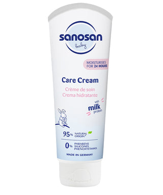 Sanosan Baby Care Cream Tube with Milk Protein, 100 ml