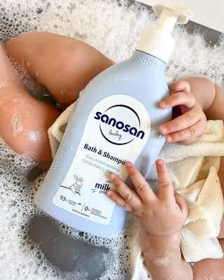 Sanosan Bath And Shampoo For Baby, 500 Ml