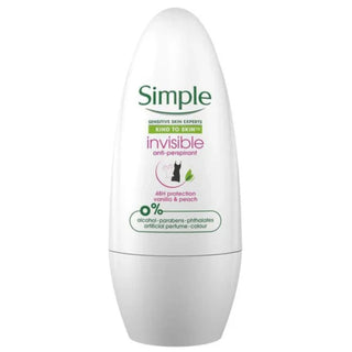Simple Deodorant Roll-On Invisible 50Ml