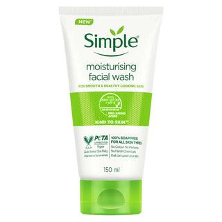 Simple Kind To Skin Moisturizing Facial Wash 5.1fl oz,150ml