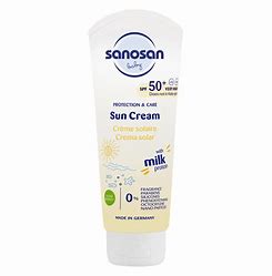 Sanosan 50 Plus Baby Sunscreen Cream, 75ml