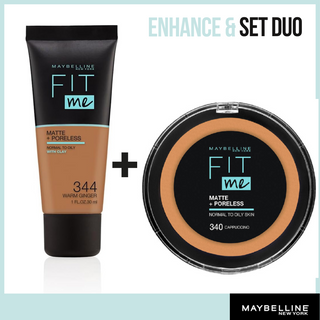 Maybelline Fit Me+Poreless Foundation Warm G 344