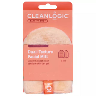 Cleanlogic Dual Texture Facial Mitt