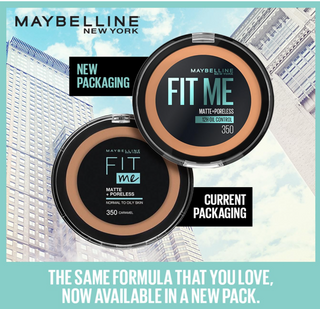 Maybelline Fit Me Matte + Poreless Powder in shade 220 Natural Beige.