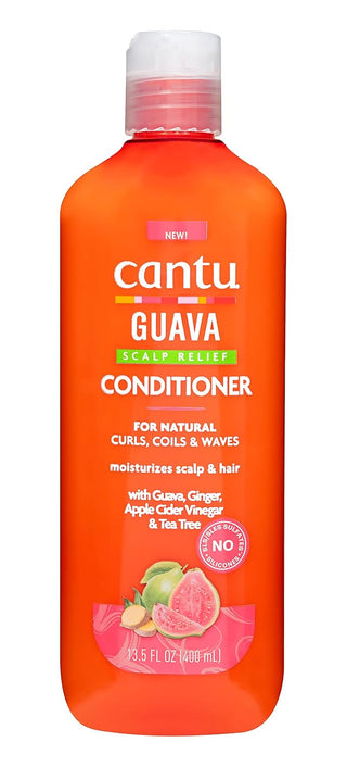 Cantu Guava Scalp Relief Conditioner for Natural Curls, Coils & Waves, 400ml