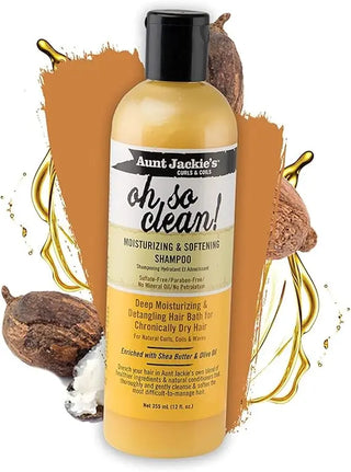 Aunt Jackie's Oh So Clean Moisturizing and Softening Shampoo 355ML