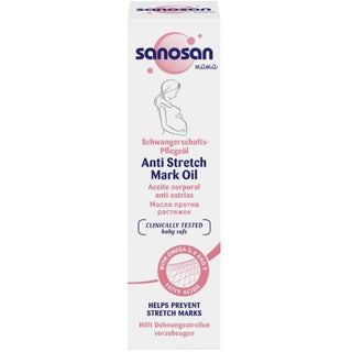 Sanosan anti stretch mark oil, 100 ml