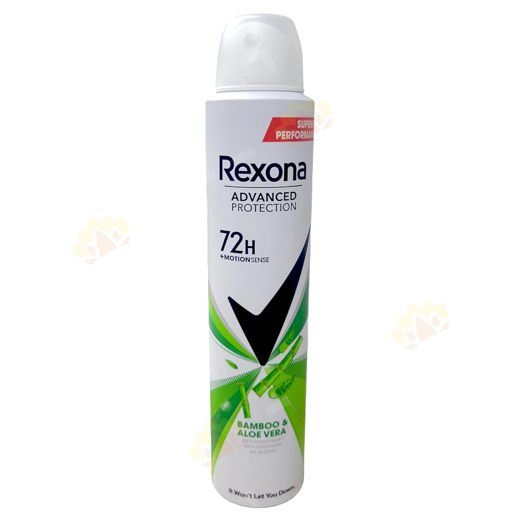 Buy Original Rexona Women Bamboo & Aloe Vera 72H Motion Activated Deodorant  Spray, For Women, 200ml