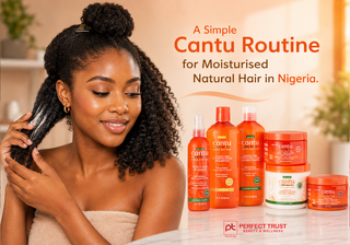 A Simple Cantu Routine for Moisturised Natural Hair in Nigeria